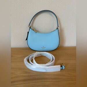 Kate Spade Paige Convertible Crossbody shoulder handbag in Fountain Blue